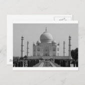 Taj Mahal Briefkaart (Voorkant / Achterkant)