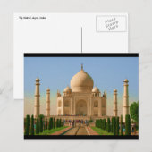taj mahal briefkaart (Voorkant / Achterkant)