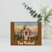 Taj Mahal Briefkaart (Staand voorkant)