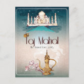 Taj Mahal Briefkaart (Voorkant)