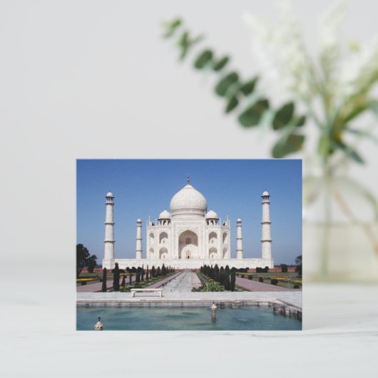 Taj Mahal Briefkaart (Staand voorkant)