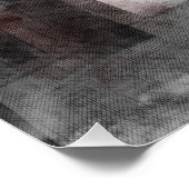 Taj Mahal Briefkaart Vintage Reizen Perfect Poster (Hoek)