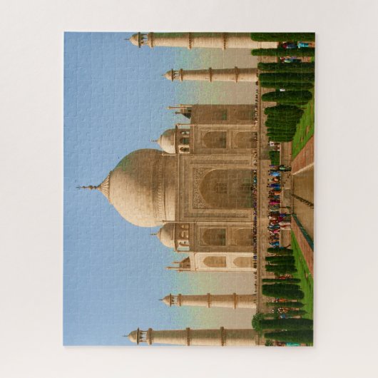 taj mahal bright legpuzzel (Verticaal)