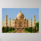 taj mahal bright poster (Voorkant)