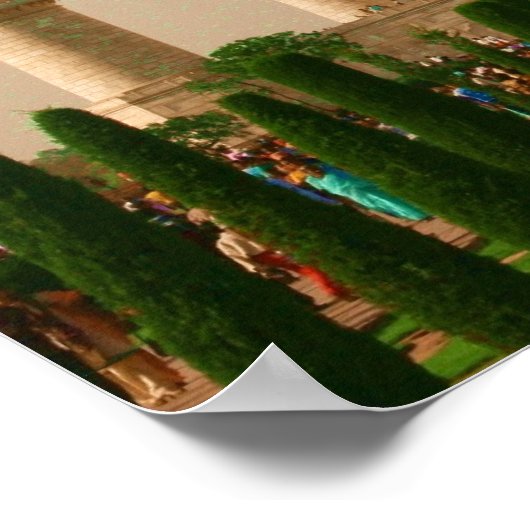 taj mahal bright poster (Hoek)