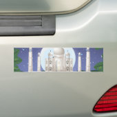 taj mahal bumpersticker (Op auto)