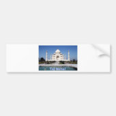 Taj Mahal Bumpersticker (Voorkant)