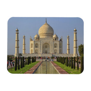 Taj Mahal, een mausoleum gelegen in Agra, India, 2 Magneet