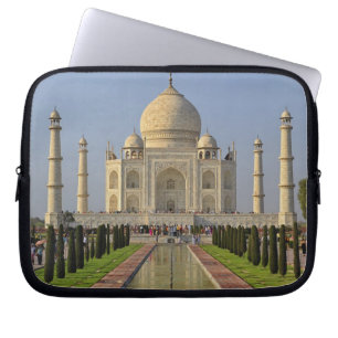 Taj Mahal, een mausoleum in Agra, India, 2 Laptop Sleeve