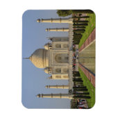 Taj Mahal, een mausoleum in Agra, India, 2 Magneet (Verticaal)
