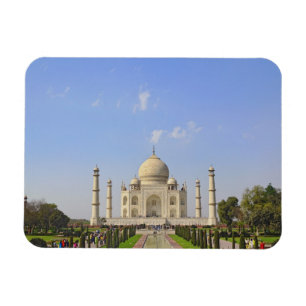 Taj Mahal, een mausoleum in Agra, India, Magneet