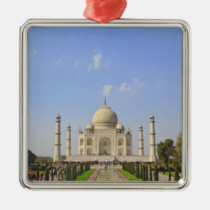 Taj Mahal, een mausoleum in Agra, India, Metalen Ornament