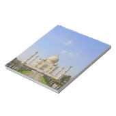 Taj Mahal, een mausoleum in Agra, India, Notitieblok (Linkerzijde)