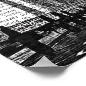 Taj Mahal en Red Hot Air-ballonnen Poster (Hoek)