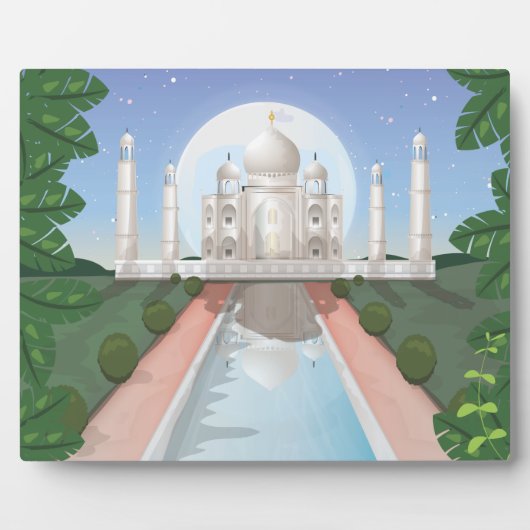 Taj Mahal Fotoplaat (Voorkant)