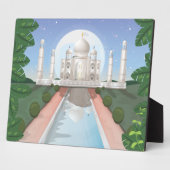 Taj Mahal Fotoplaat (Zijkant)