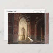 taj mahal gebeden briefkaart (Voorkant / Achterkant)