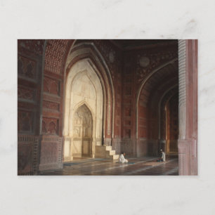 taj mahal gebeden briefkaart