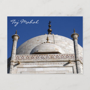 taj mahal gedomineerd briefkaart