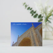 Taj Mahal gezicht Briefkaart (Staand voorkant)