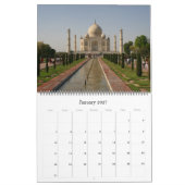 Taj Mahal groot 2027 Kalender (Jan 2027)