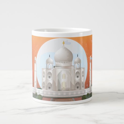 Taj Mahal Grote Koffiekop (Voorkant)