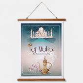 Taj Mahal Hangend Wandkleed (Voorkant)