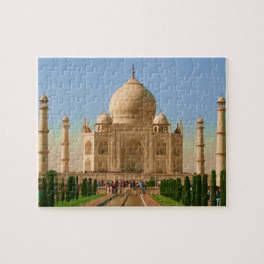 taj mahal helder legpuzzel (Horizontaal)