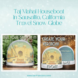 Taj Mahal Houseboat, Sausalito, California Travel  Sneeuwbol