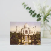 Taj Mahal in Agra India Briefkaart (Staand voorkant)
