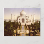 Taj Mahal in Agra India Briefkaart (Voorkant)