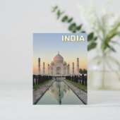 Taj Mahal in Agra, India Briefkaart (Staand voorkant)