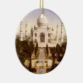 Taj Mahal in Agra India Keramisch Ornament (Rechts)