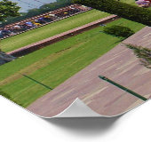 Taj Mahal in Agra India Poster (Hoek)