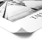 Taj Mahal India Arch Fotoprint Poster (Hoek)