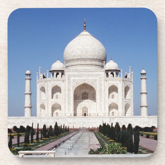 Taj Mahal India Bier Onderzetter (Voorkant)