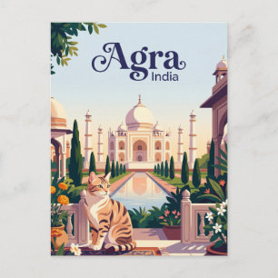 Taj Mahal India Briefkaart