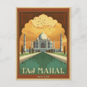 Taj Mahal, India Briefkaart (Voorkant)