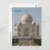 taj mahal india briefkaart (Voorkant / Achterkant)