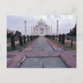 Taj Mahal India Briefkaart (Voorkant)