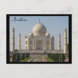 taj mahal india briefkaart