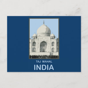 Taj Mahal India Briefkaart