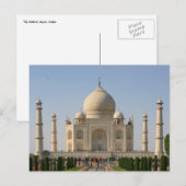 taj mahal india briefkaart (Voorkant / Achterkant)
