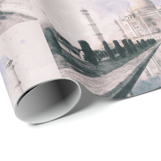 Taj Mahal, India Cadeaupapier (Rol Hoek)
