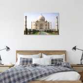 Taj Mahal, India Canvas Afdruk (Insitu (Slaapkamer))