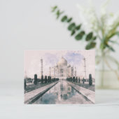 Taj Mahal, India Feestdagenkaart (Staand voorkant)