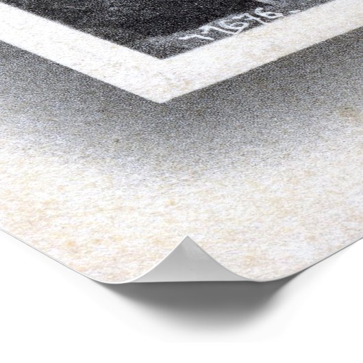 Taj Mahal India  jaren 1920 Poster (Hoek)