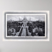 Taj Mahal India  jaren 1920 Poster (Voorkant)