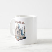 Taj Mahal India Koffiemok (Voorkant links)