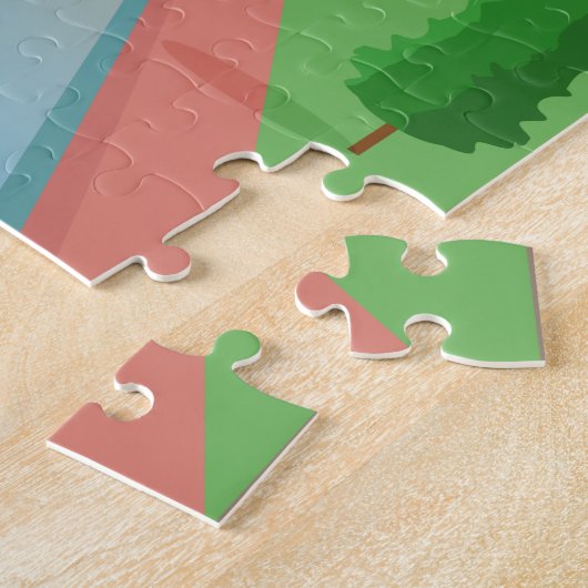 Taj Mahal, India Legpuzzel (Zijkant)